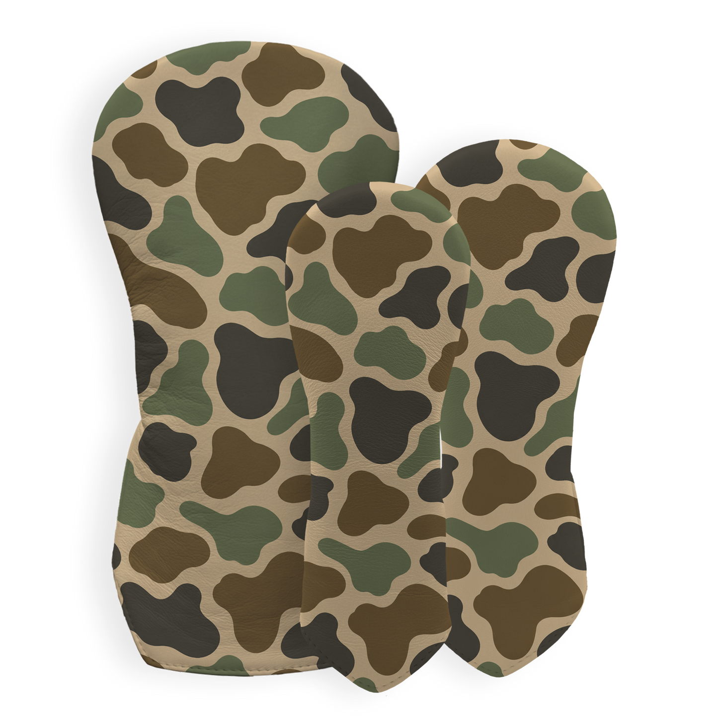 Duck Camo Leather Headcovers