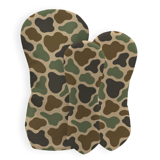 Duck Camo Leather Headcovers