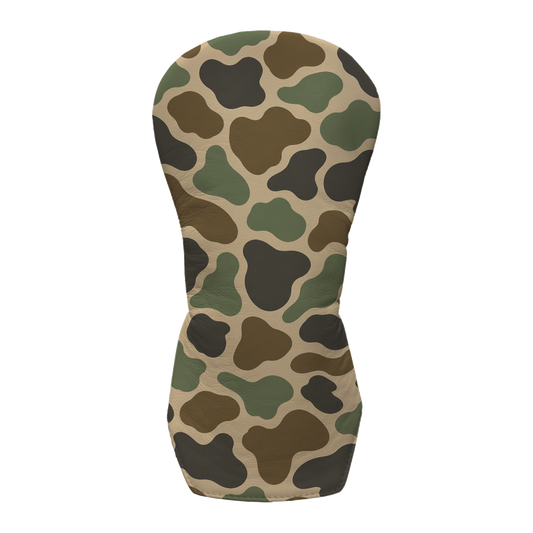 Duck Camo Leather Headcovers